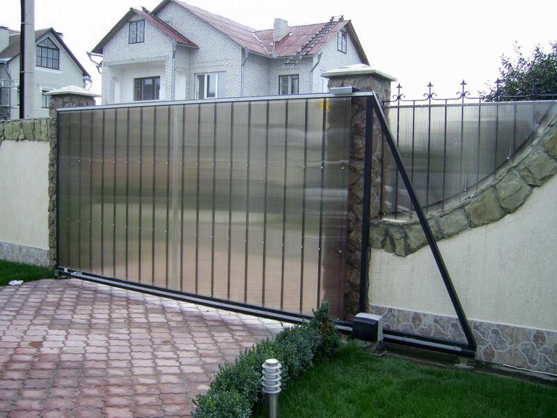 Как самому сделать откатные ворота