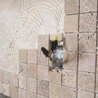 Приклеивание керамической плитки на гипсокартон